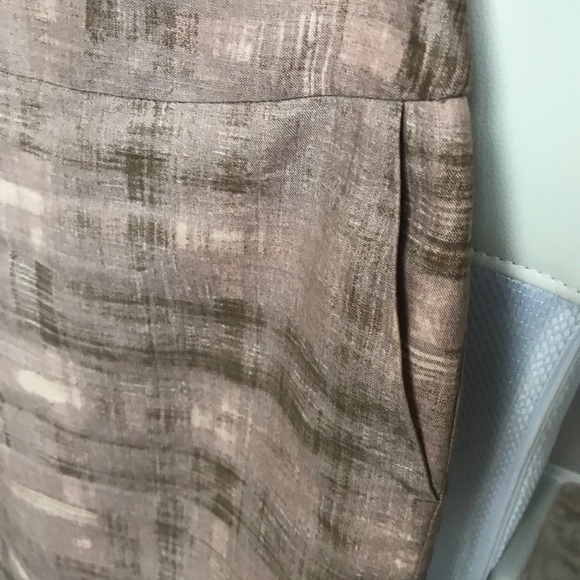 Ann Taylor Loft Tan/Brown Pencil Skirt Size 2 - Picture 3 of 8